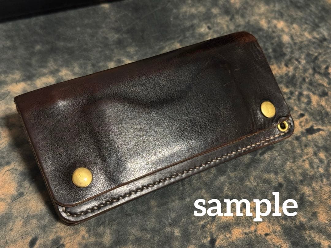 MARYAM社ホースバット(茶芯)トラッカーウォレットTYPE03＋キーホルダー