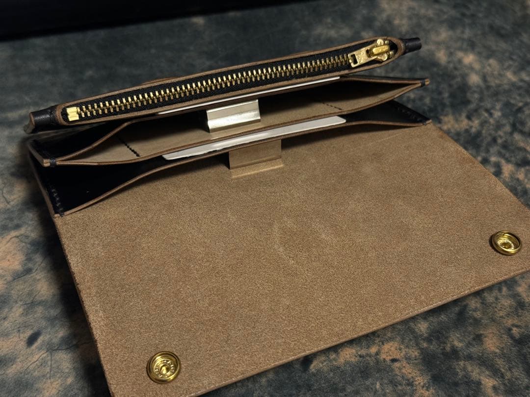 MARYAM社ホースバット(茶芯)トラッカーウォレットTYPE03＋キーホルダー