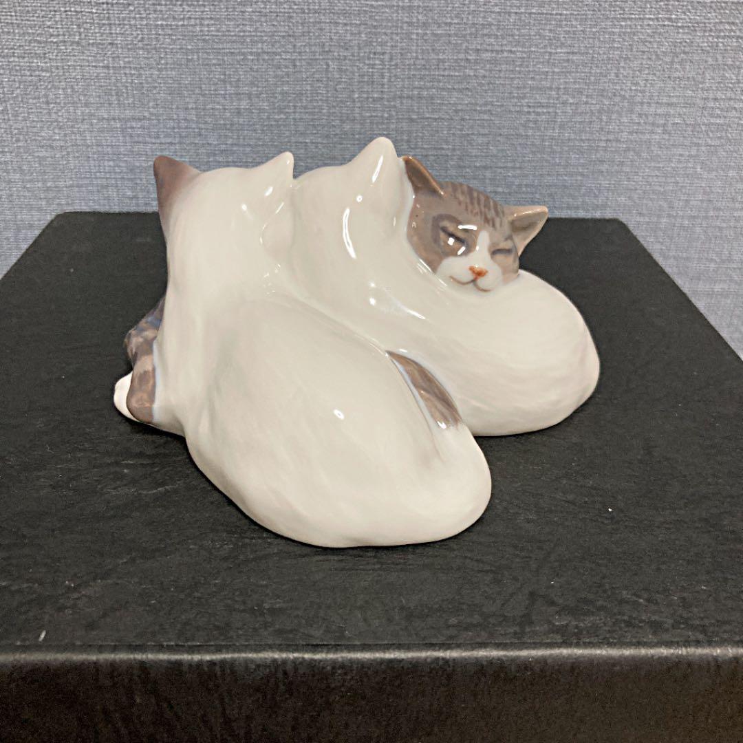 ロイヤルコペンハーゲン 三匹の眠り猫 Sleeping Kittens