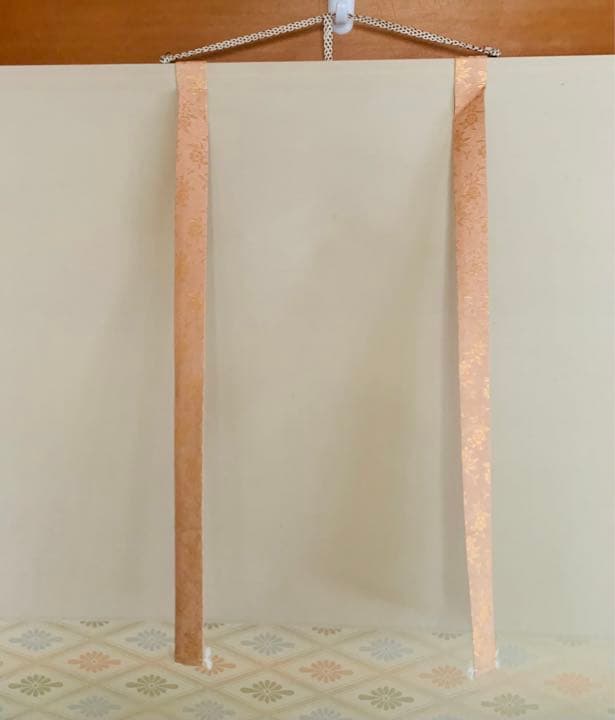 掛け軸　池野扶其作　おひな様