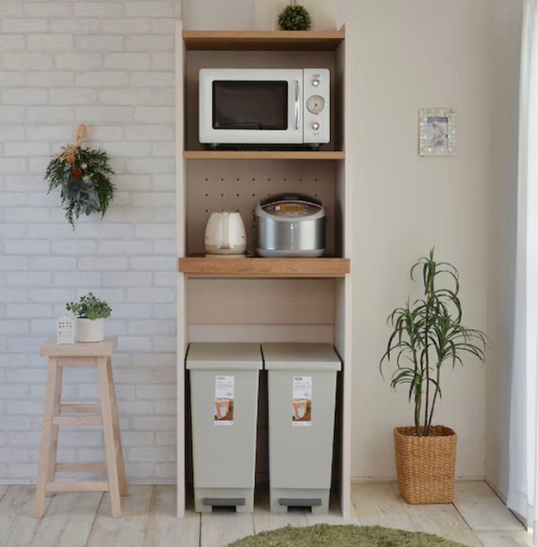 ニトリ ごみ箱が入るキッチンラック