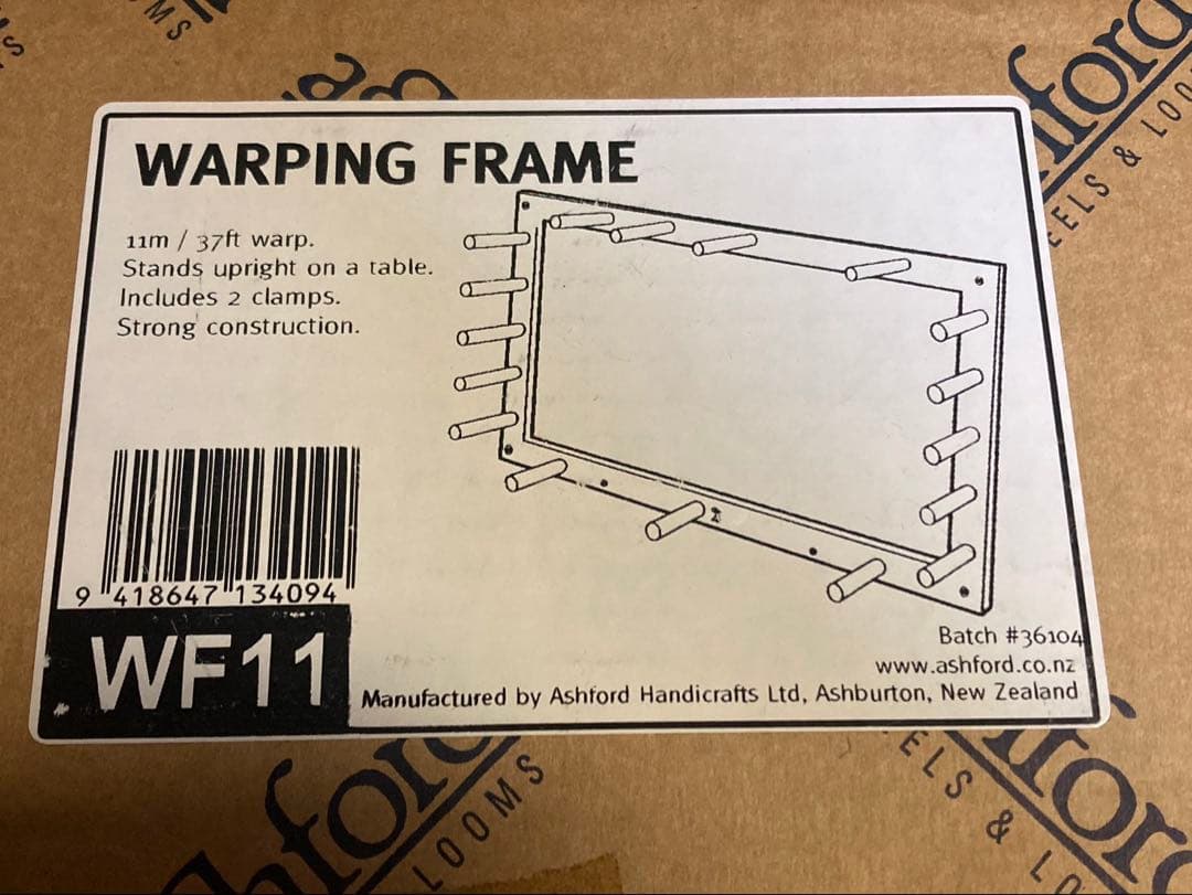 ashford アシュフォード社製　整経台