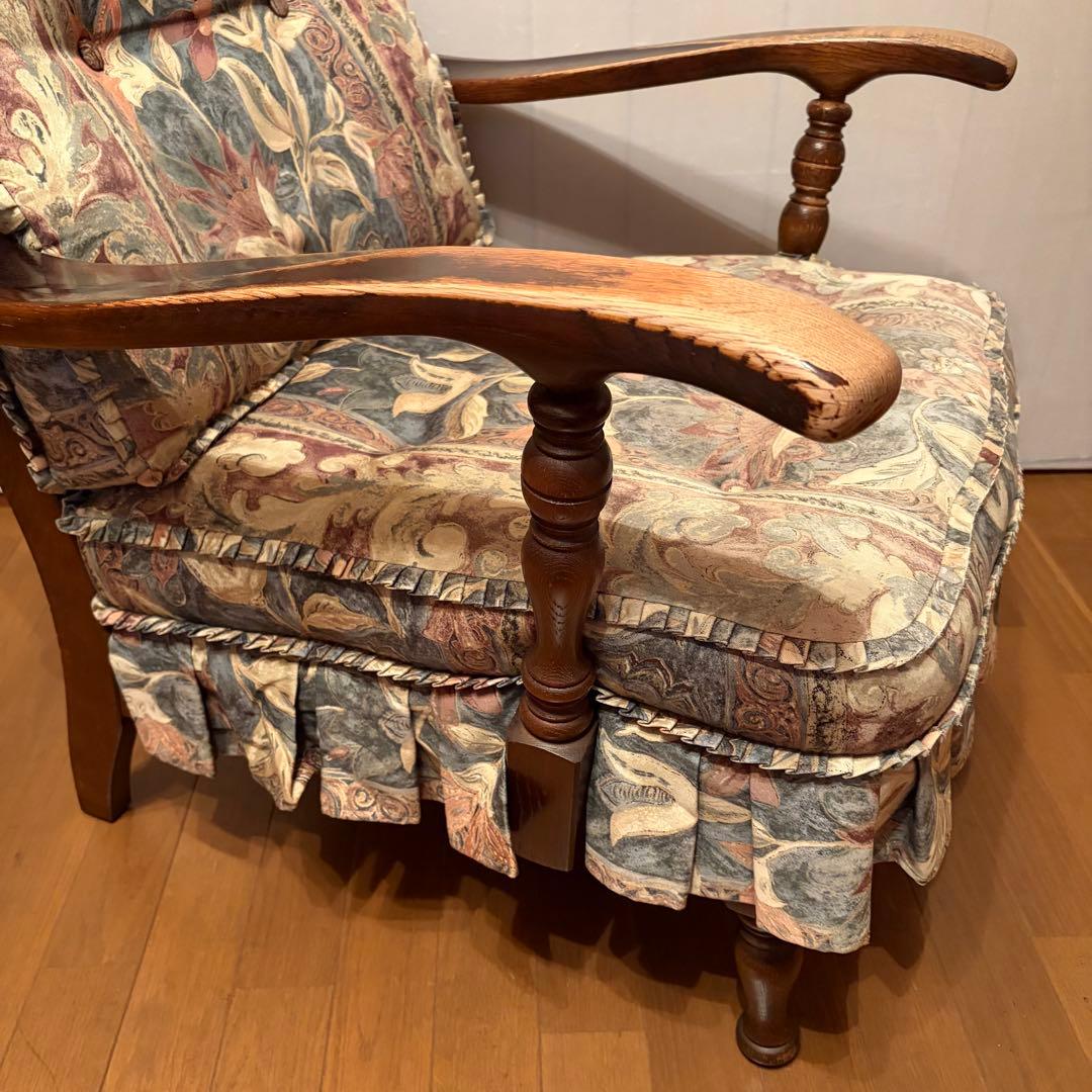 【飛騨産業】\"穂高\"アームチェア (シエスタG) No.2