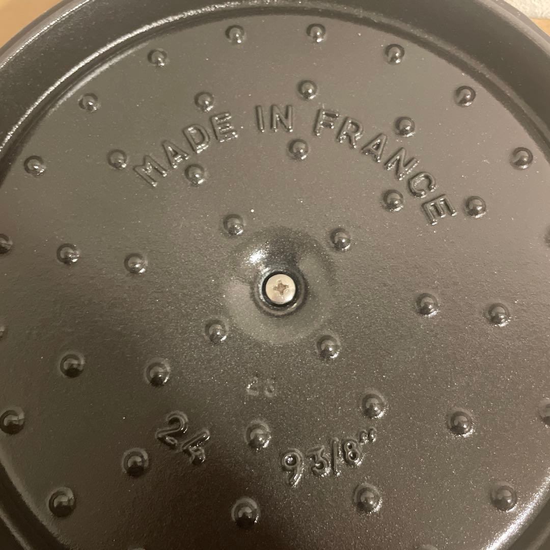 【新品】ストウブ ピコ・ココット ラウンド ホワイト 24cm