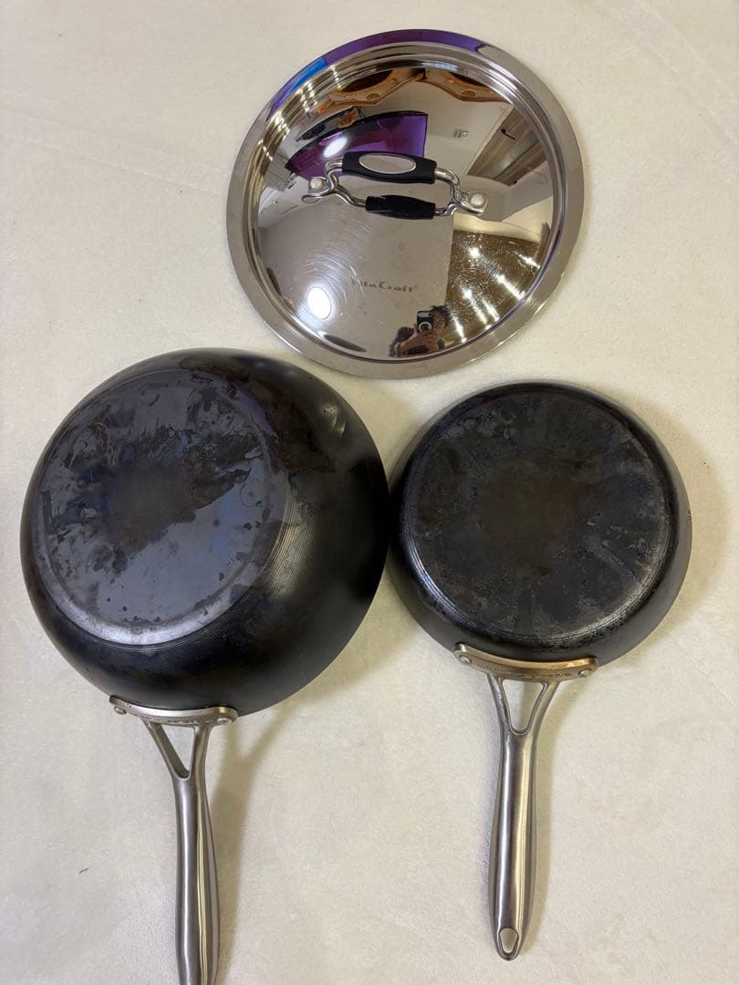 ビタクラフト スーパー鉄 フライパン 蓋3点セット（径20cm＆径26cm）