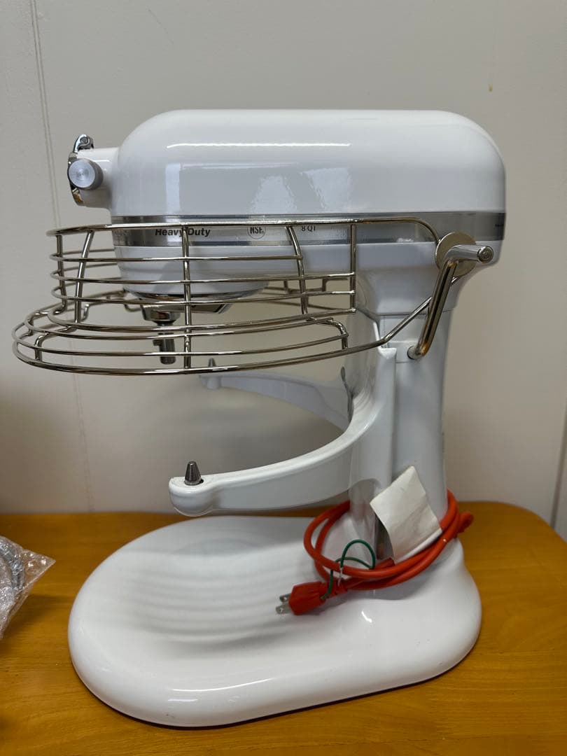 キッチンエイド KSM75WH 8QT ガード付きkitchen aid