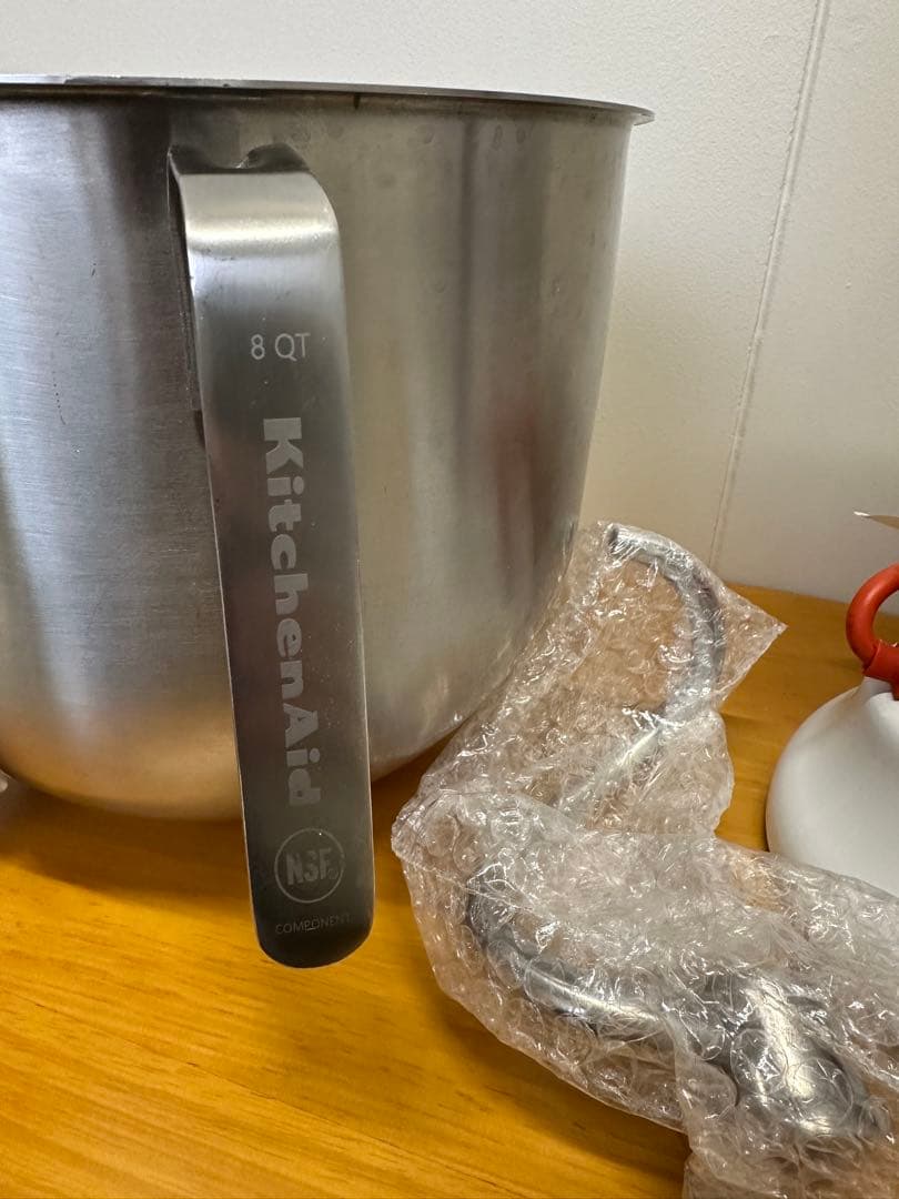 キッチンエイド KSM75WH 8QT ガード付きkitchen aid