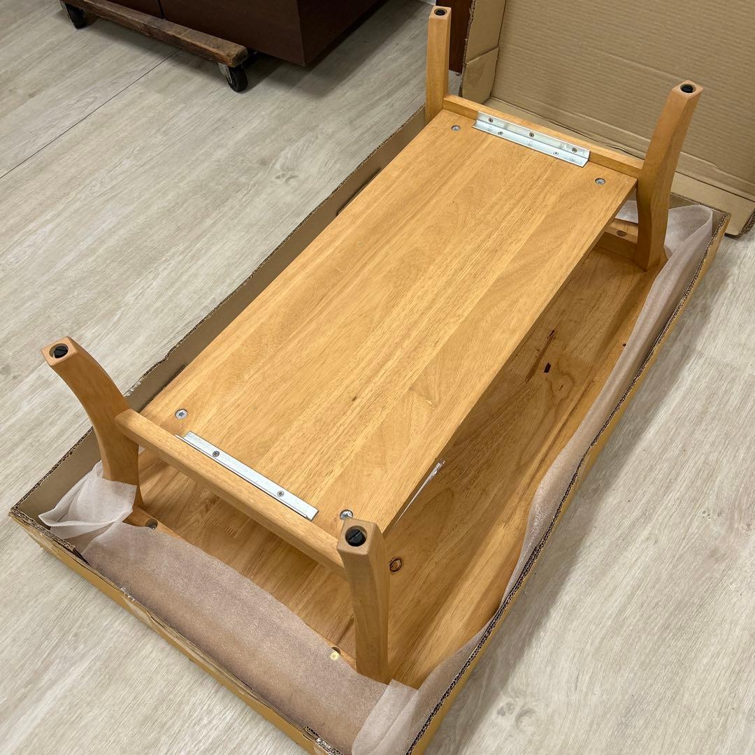 リビングテーブル センターテーブル コーヒーテーブル 北欧風 曲線脚 シンプル