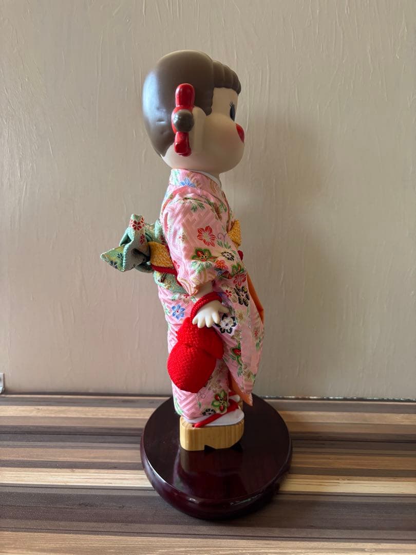 晴れ着ペコちゃん 50周年記念　曙　茜　2体セット