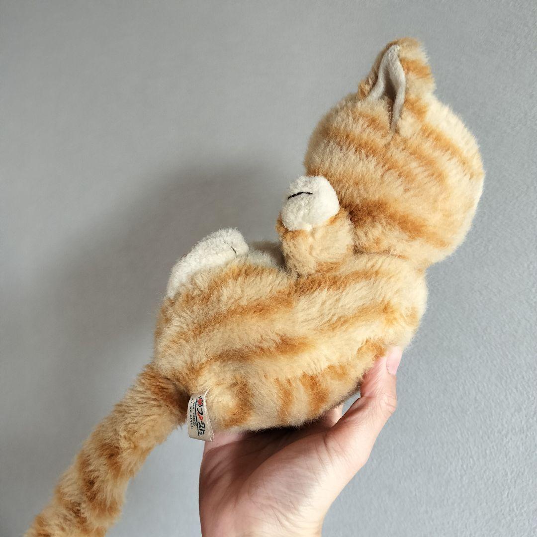 ねこぬいぐるみ いたずら天使 ファースト社 デベソ 希少レア 昭和