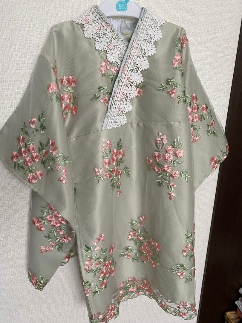 【美品】七五三 着物ワンピース被布セット キャサリンコテージ 100