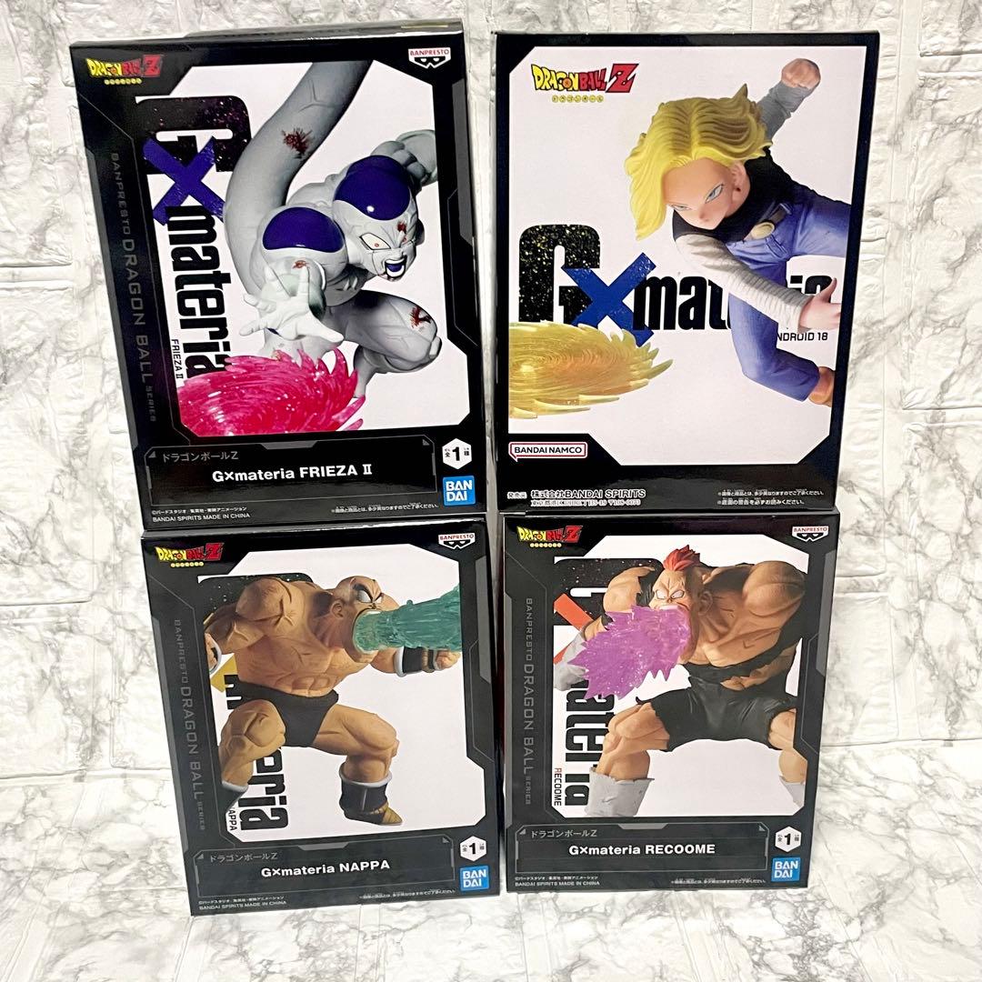 未開封品】G×materia ドラゴンボール フィギュア 4点ジーマテリア