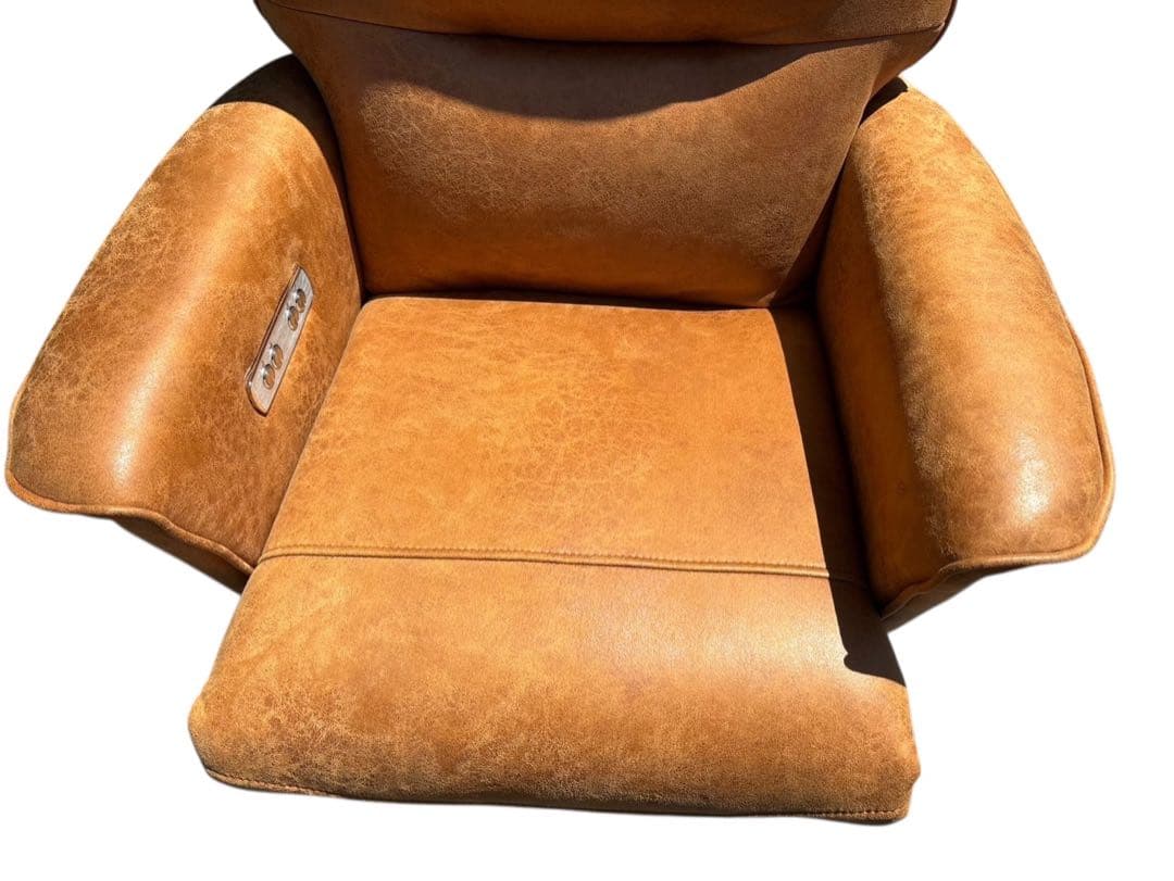 ELENORE エレノア パーソナルチェア レザーテックス 電動リクライニング