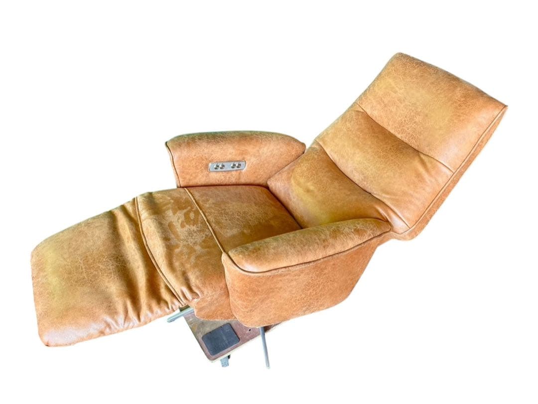 ELENORE エレノア パーソナルチェア レザーテックス 電動リクライニング