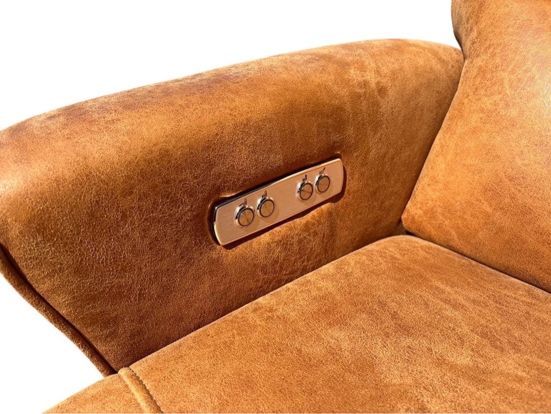 ELENORE エレノア パーソナルチェア レザーテックス 電動リクライニング