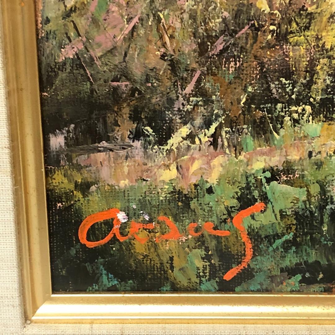 佐藤あつ子 「白川郷の秋」 油彩 F4号 一枚の繪 - メルカリ