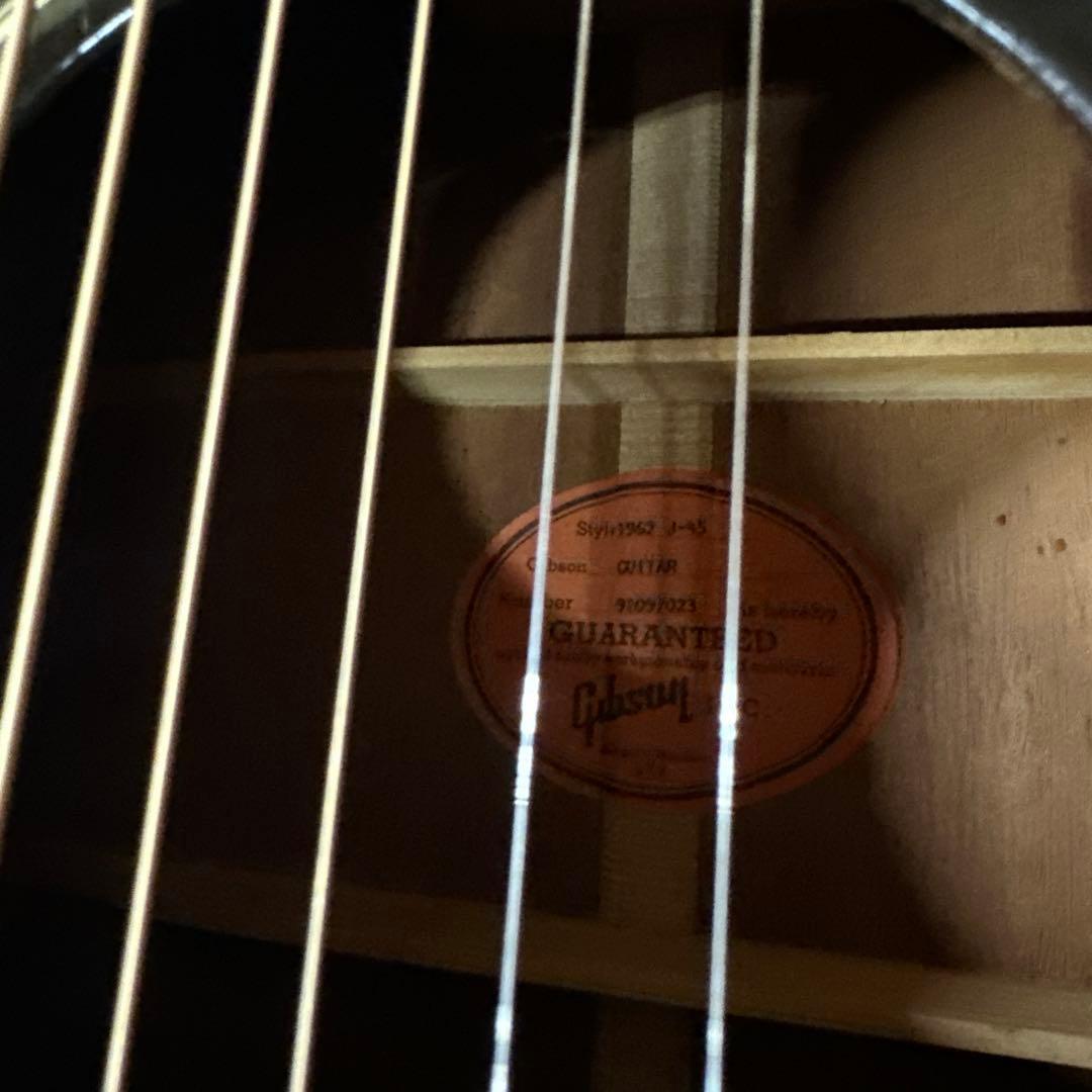 入手困難Gibson J45 【1962】 ⭐︎リイシュー ヴィンテージ 山野楽器
