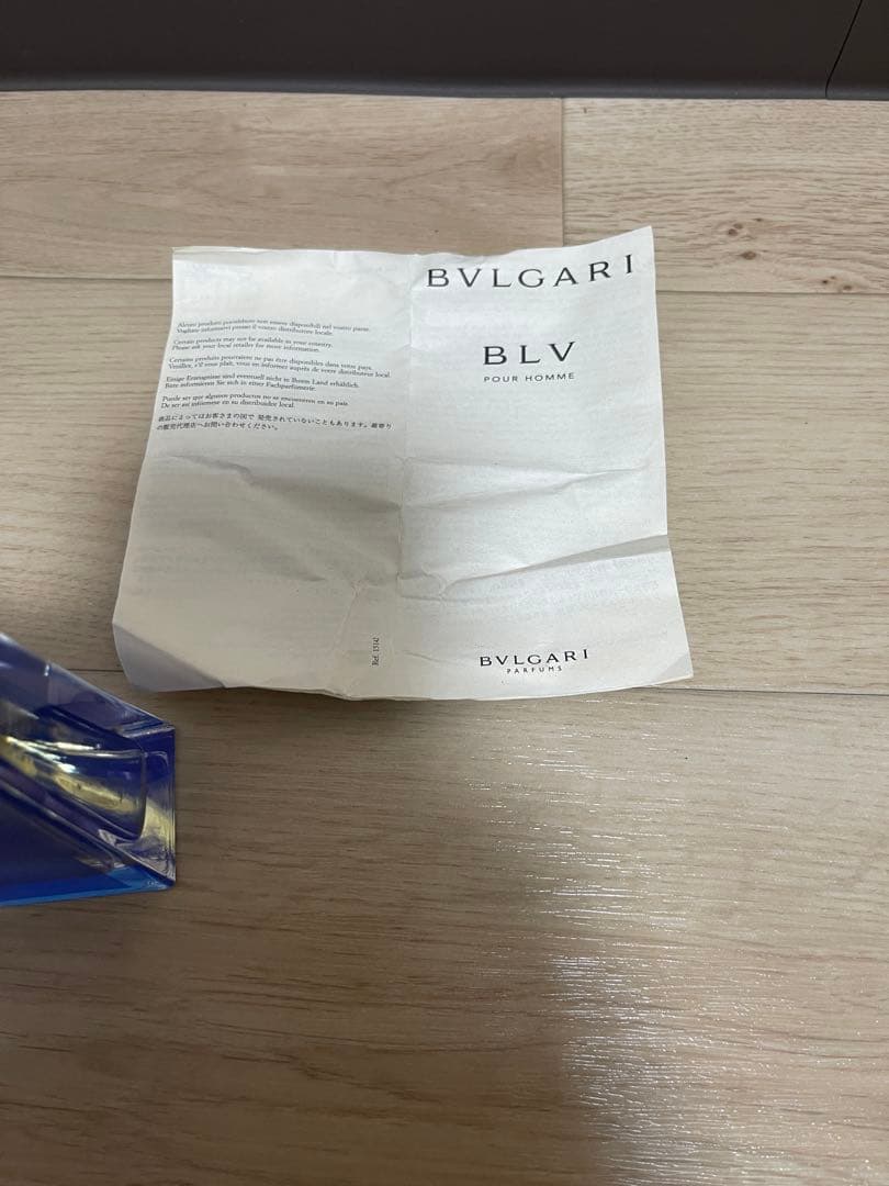 ハ*ー様 BVLGARI BLV POUR HOMME 100ml オードトワレ