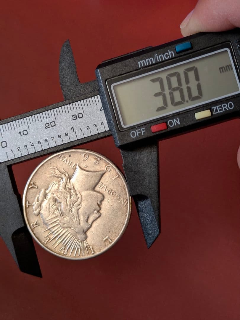 ピースダラー銀貨1926年