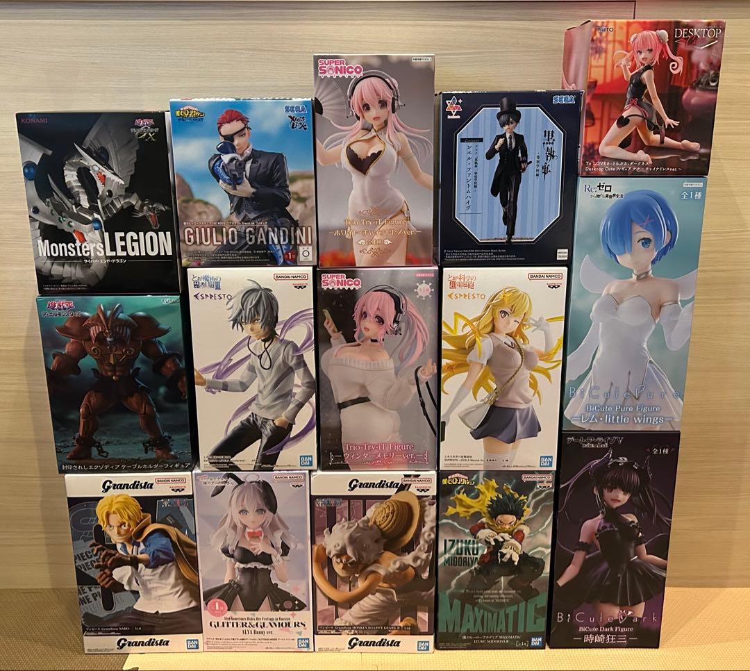 プライズフィギュアまとめ売り 15点セット - メルカリ