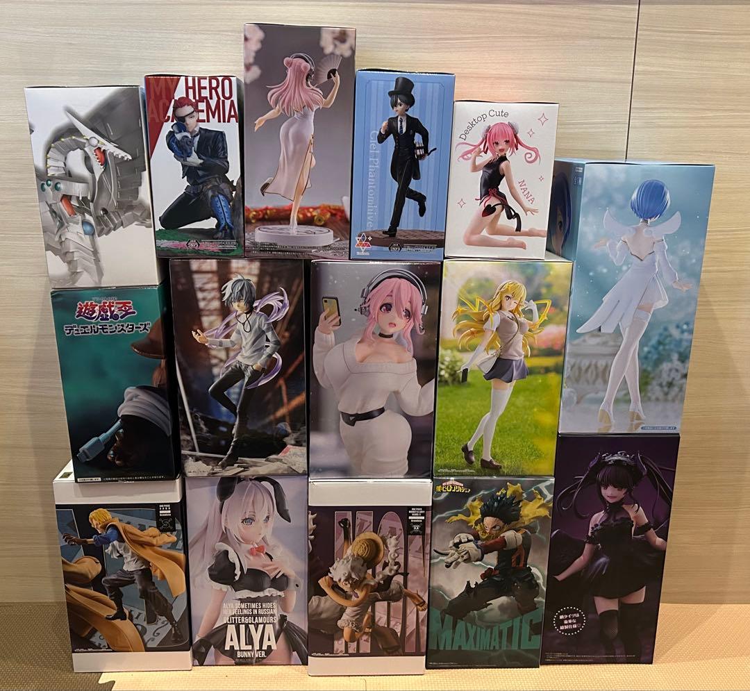 プライズフィギュアまとめ売り 15点セット - メルカリ