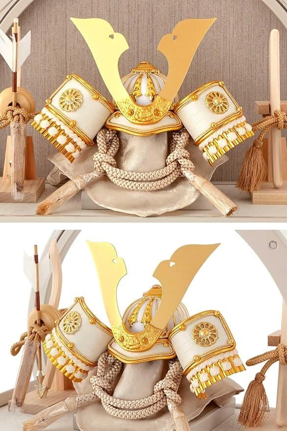 五月人形 コンパクト 兜ケース飾り 兜飾り ラウンドケース アクリルケース