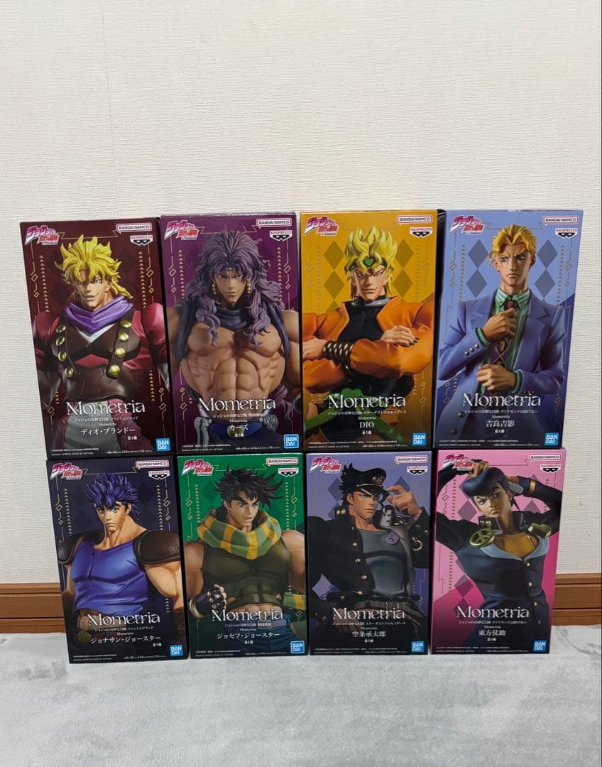 ジョジョの奇妙な冒険 mometria フィギュア 8点セット - メルカリ