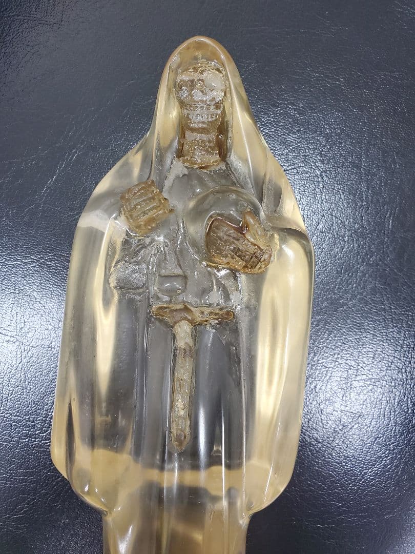 ギャングの神様　ビンテージサンタムエルテ像