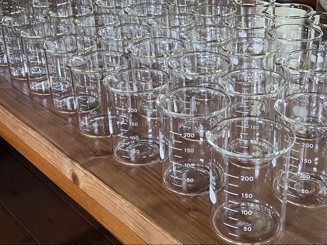 PYREX計量カップ200ml耐熱ガラス メジャーカップ48個セット