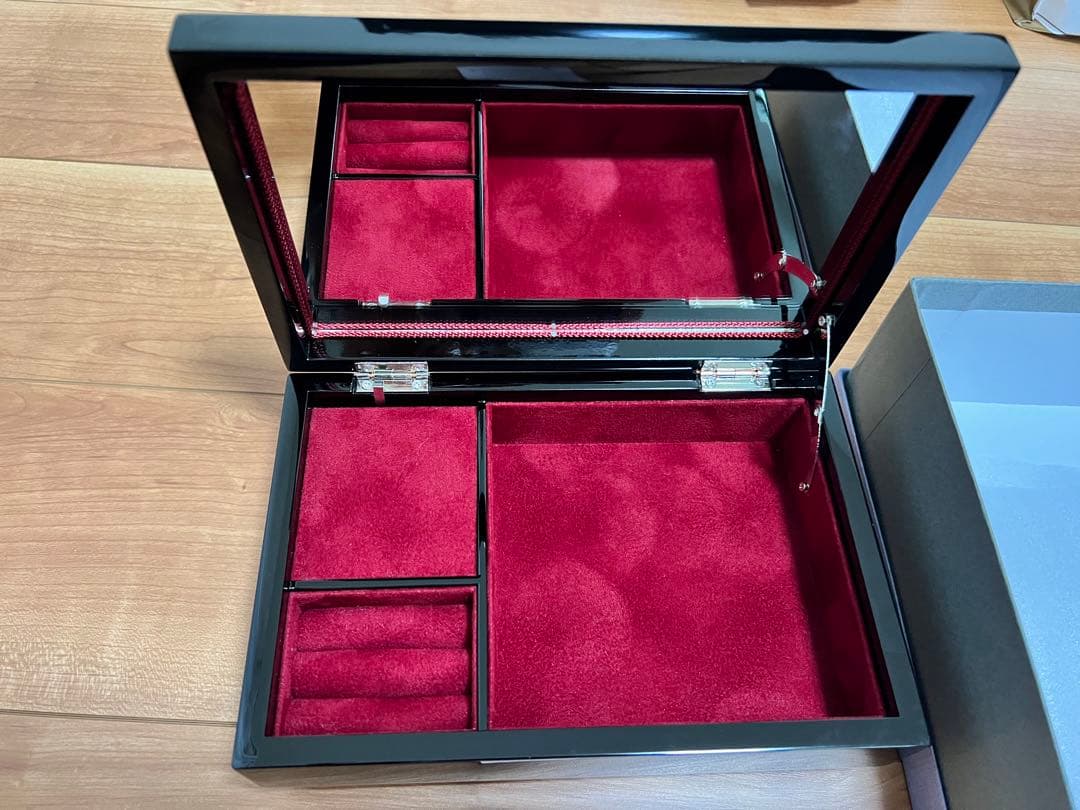新品　会津塗　宝石箱　オルゴール
