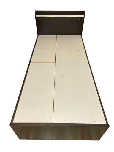 大阪京都限定 ニトリ ベッドフレーム 収納4つ付き シングルサイズ コンセント