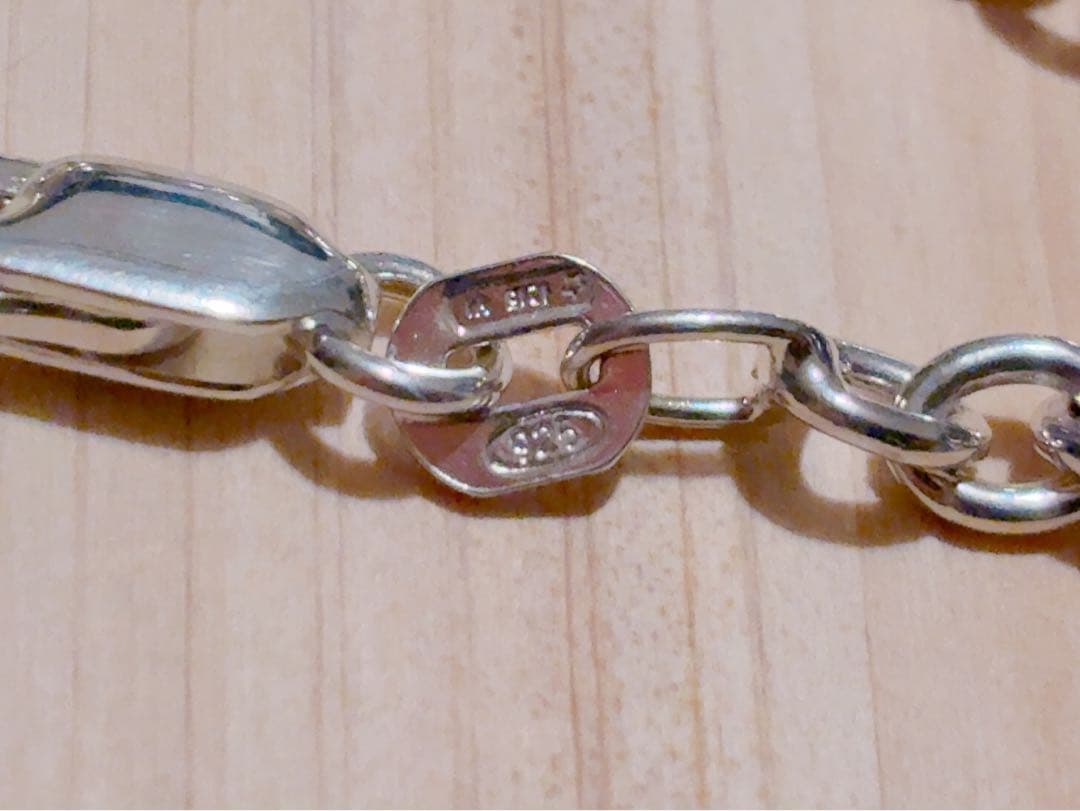 イタリア製・純銀＋24金メッキ(ヴェルメイユ加工)キーチェーン : ヴィンテージ