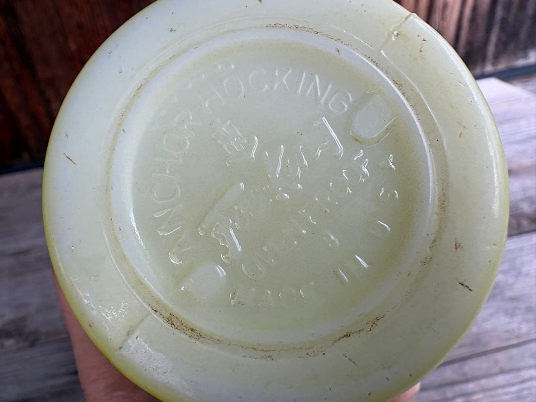 Fire-King ファイアーキングマグカップ4個　ファイアーキング灰皿セット