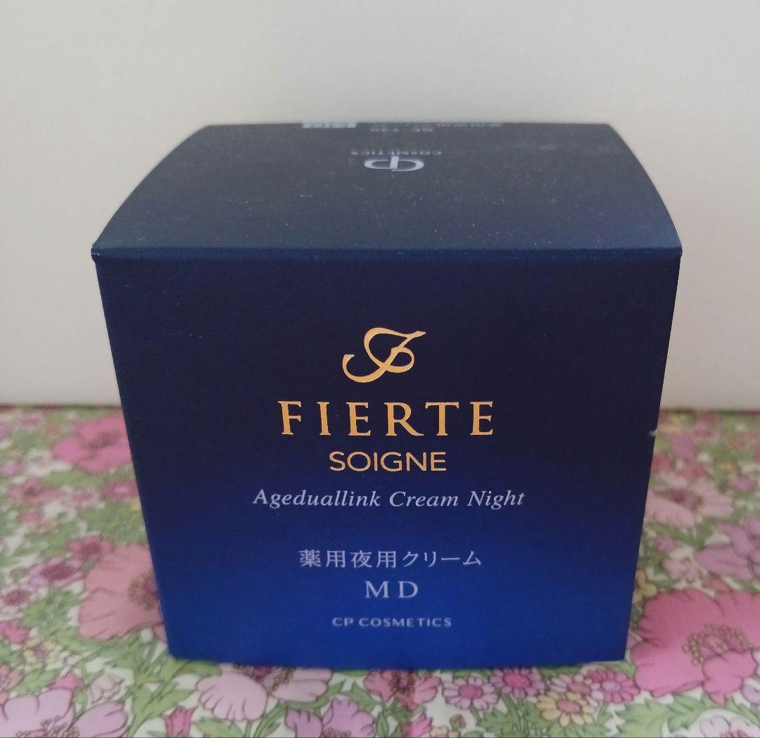 CPコスメソワーニュフィエルテエイジデュアルリングクリームナイトMD泡状洗顔石鹸