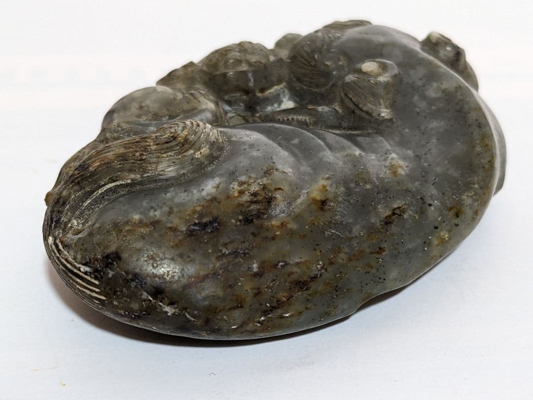 ⭐中国清時代 麒麟 文鎮 文房四宝 玉石文化 古玉 根付け 古美術品 骨董品