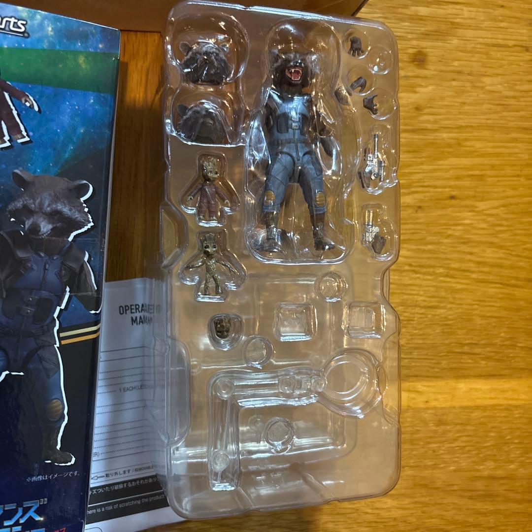 新品未使用　輸送箱付　S.H.Figuarts ロケット ＆ ベビーグルート