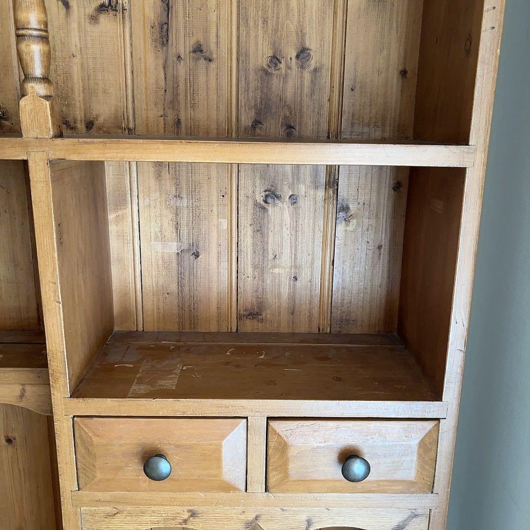 イギリス　アンティーク　シェルフ　サイドボード　キャビネット　英国　カップボード