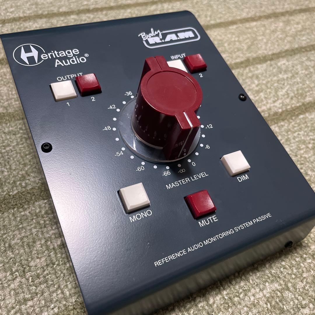 美品 Heritage Audio Baby RAM モニターコントローラー