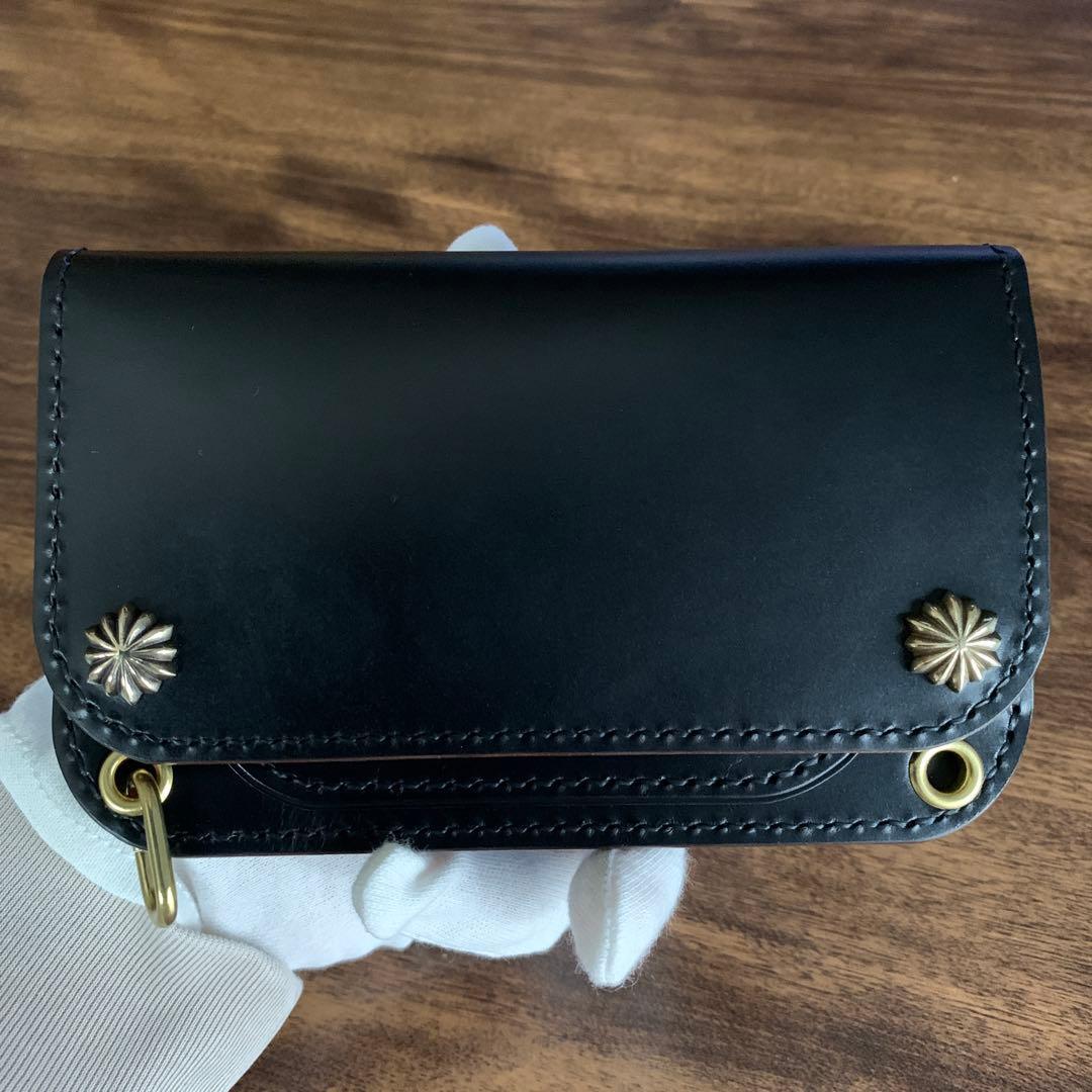 トラッカーウォレット　ミドル　クロムエクセル　lefty仕様