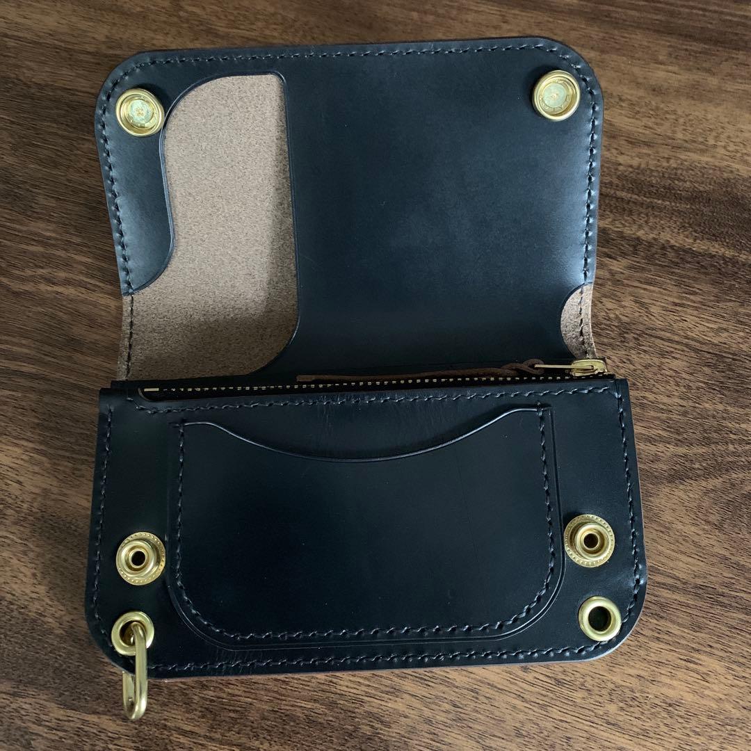 トラッカーウォレット　ミドル　クロムエクセル　lefty仕様