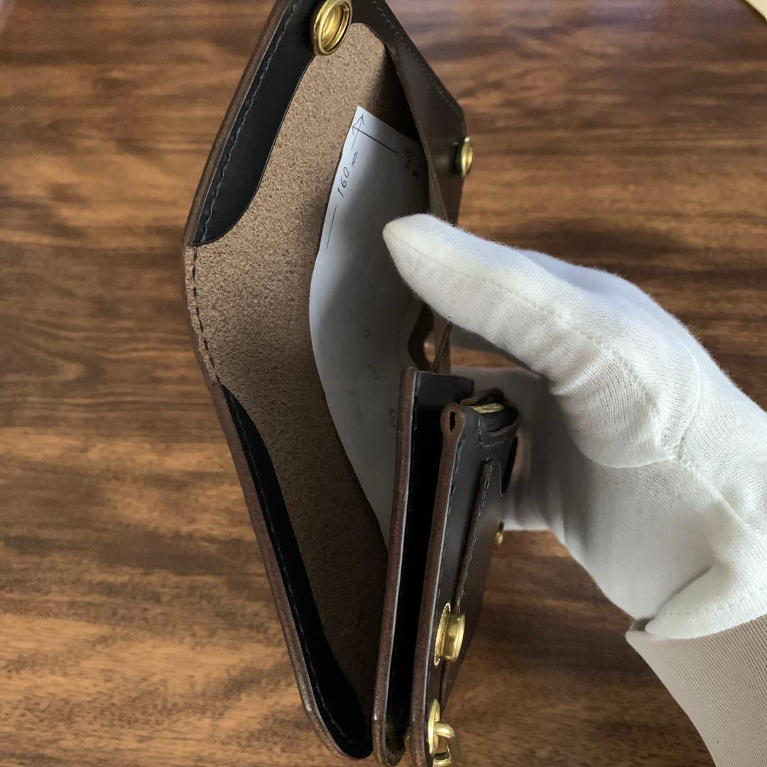 トラッカーウォレット　ミドル　クロムエクセル　lefty仕様