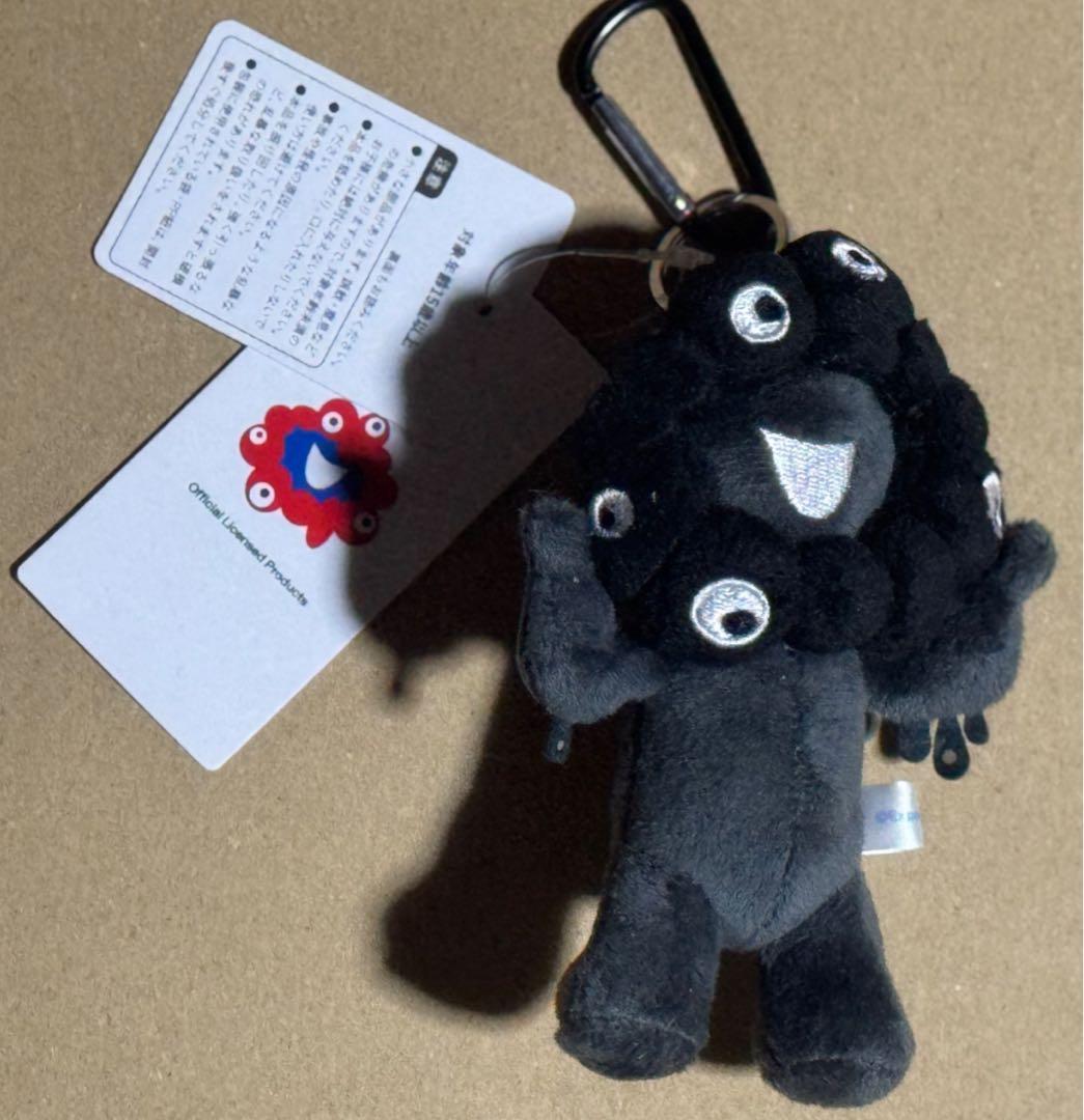 ミャクミャク ぬいぐるみ EXPO 万博会場限定 黒 カラビナ付き