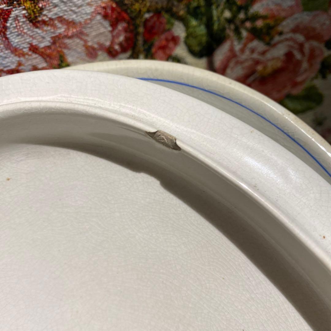 ジョンソンブラザーズ　アンティーク　足付きスープサーバー