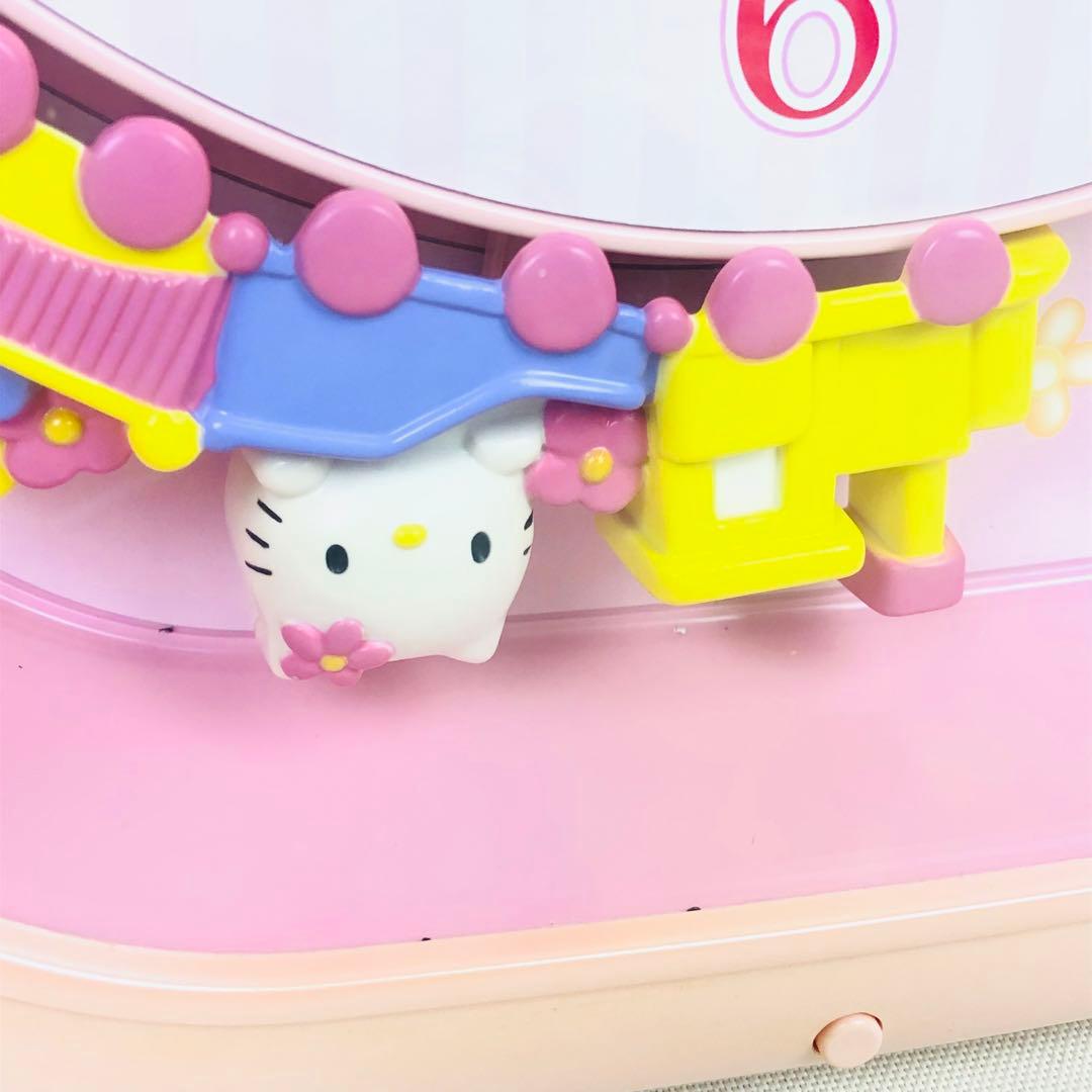 ハローキティ エンジェル からくり時計 かけ時計 - メルカリ