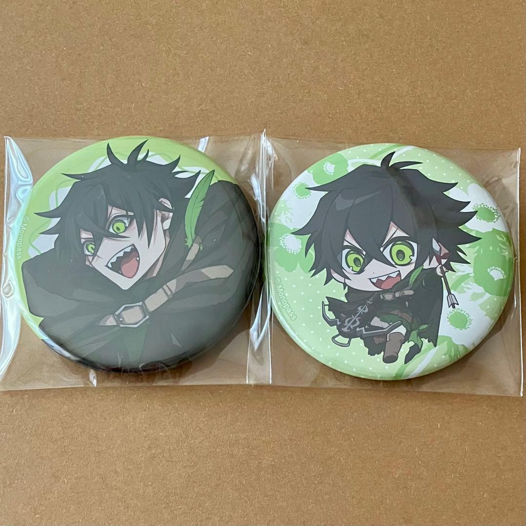 モノパス 想い出メ森の喫茶店 缶バッジ シャークん 等身 SD セット