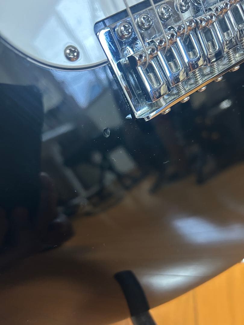 SELDERストラトキャスタータイプ黒 シングルコイル