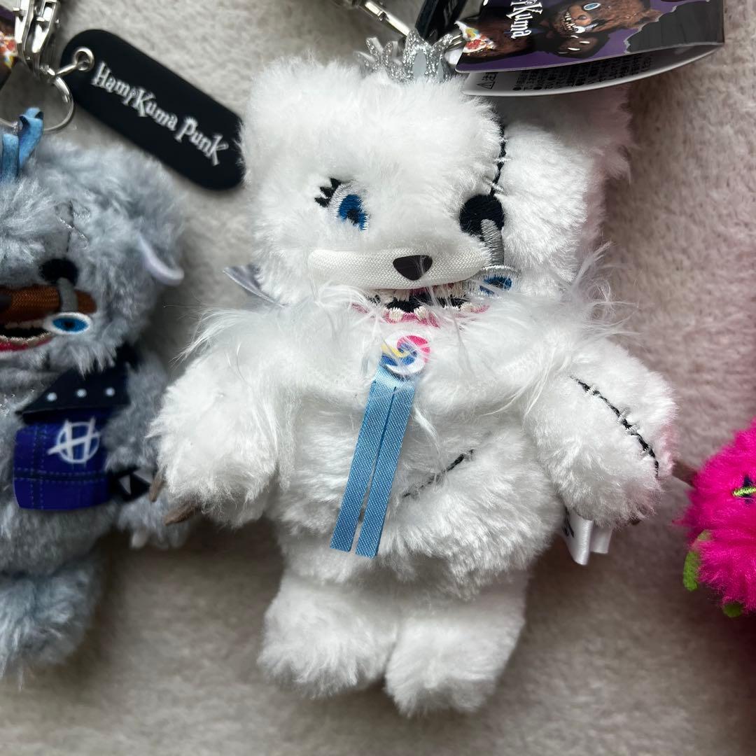 お顔厳選✨ハミクマ　ブラッシュキーチェーン　コンプ4体セット　ユニバ　USJ