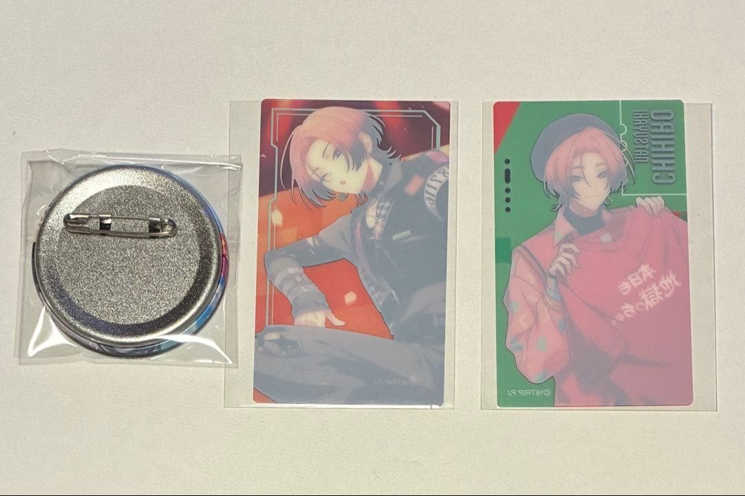 エイトリ 夏焼千弥 缶バッジ クリアシート まとめ売り 18TRIP - メルカリ