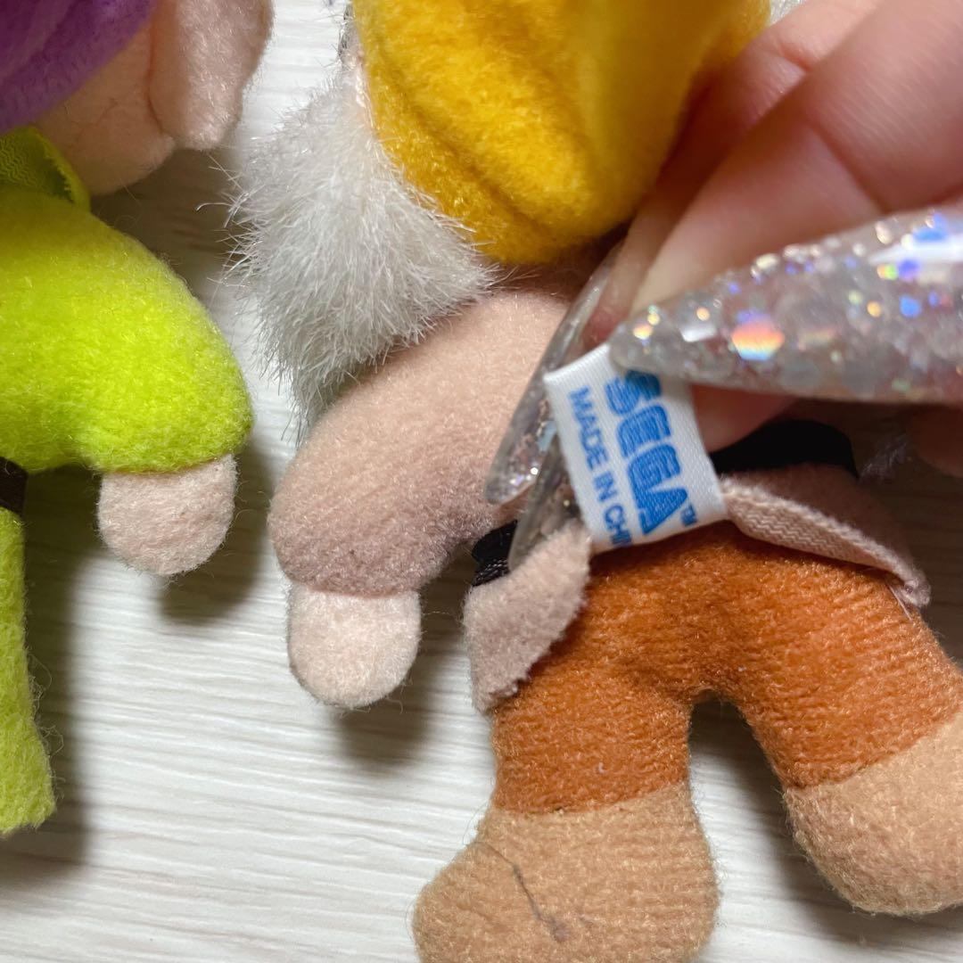 希少非売品】白雪姫 7人のこびと ディズニー 七人の小人 ぬいぐるみ