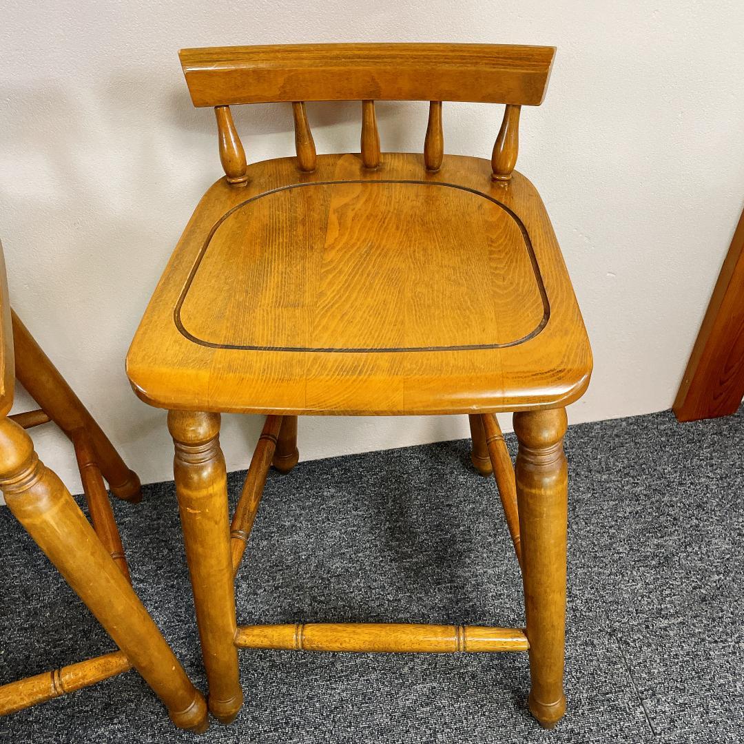 希少　KOIZUMI 小泉 カウンターチェア 2脚 ヴィンテージ　アンティーク